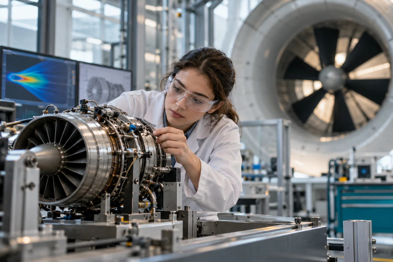 Immagine illustrativa delle attività del corso Aerospace Engineering