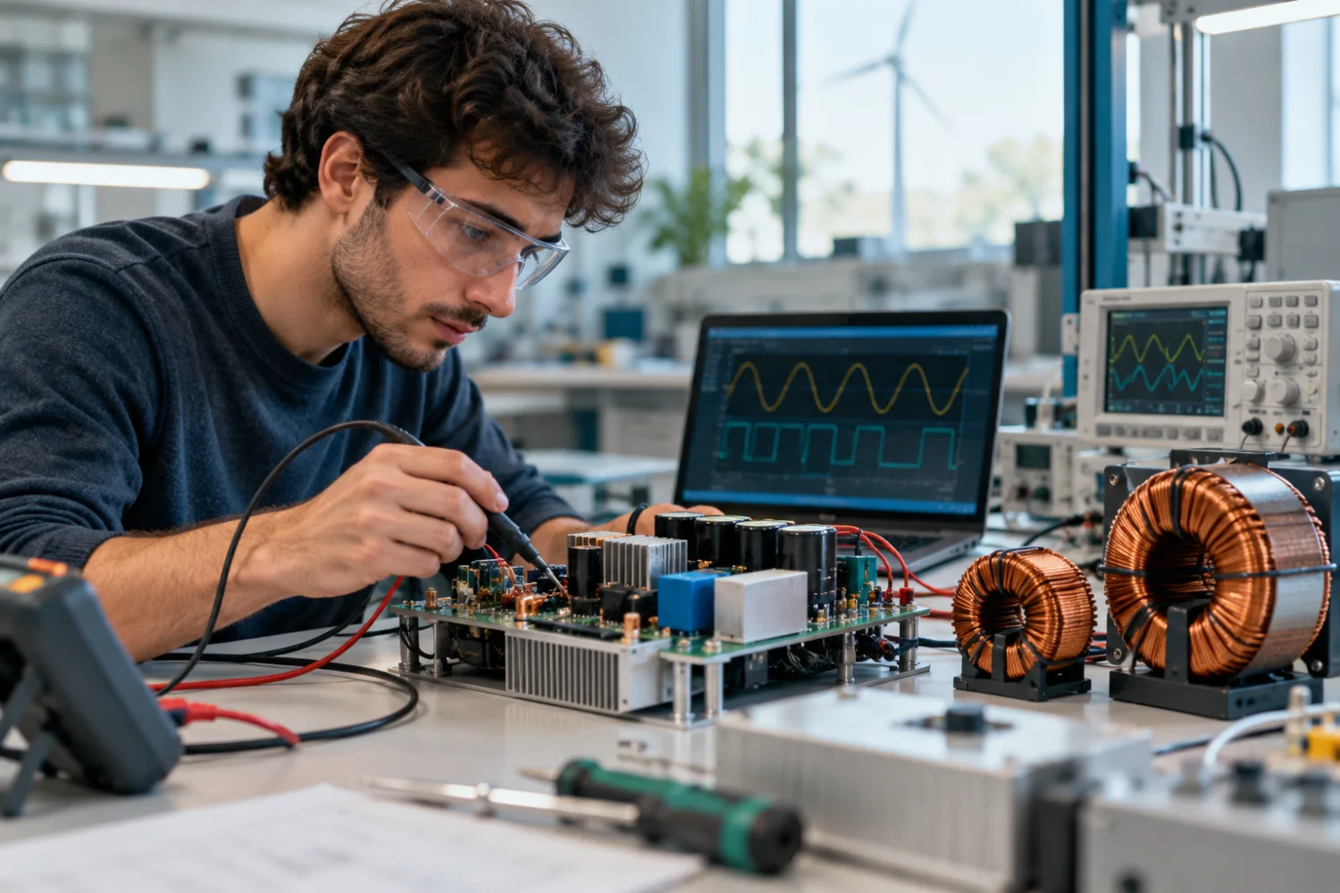 Immagine illustrativa delle attività del corso Ingegneria dell’Energia Elettrica