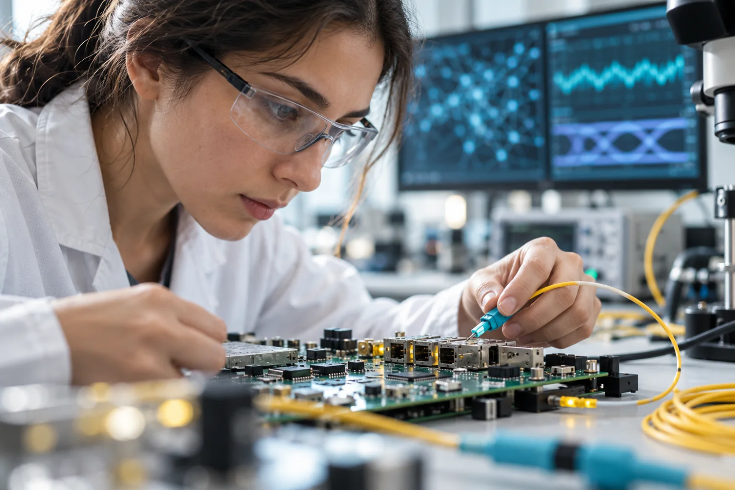Immagine illustrativa delle attività del corso Ingegneria Elettronica e delle Tecnologie Internet