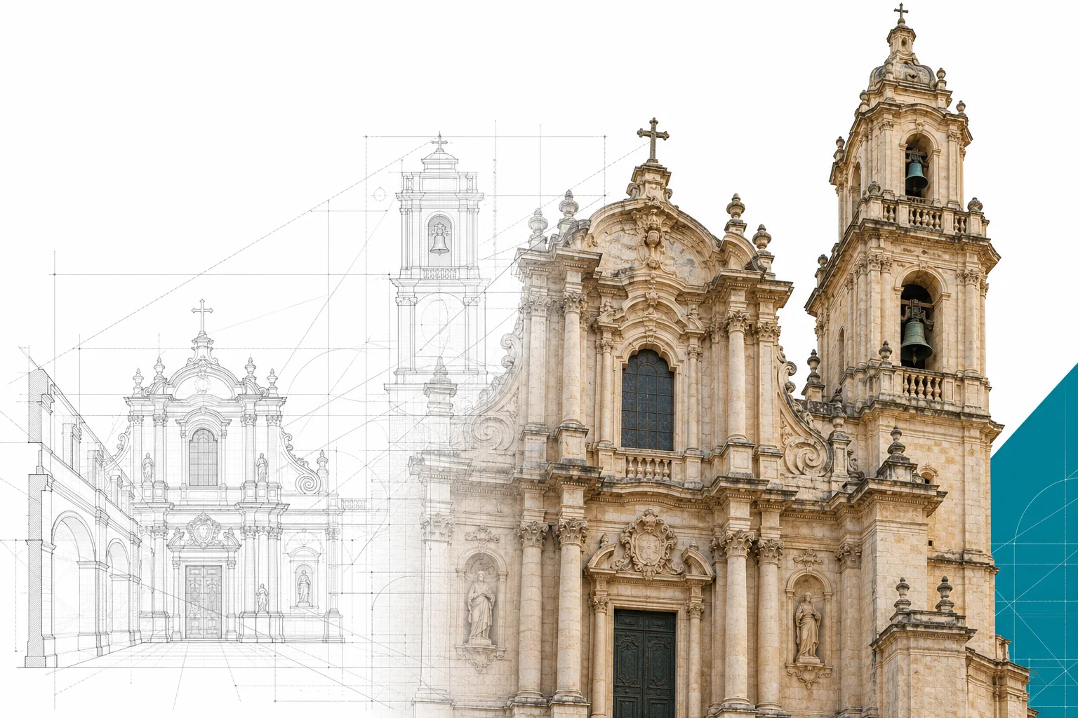 Patrimonio architettonico mediterraneo tra fotografia e disegno di rilievo