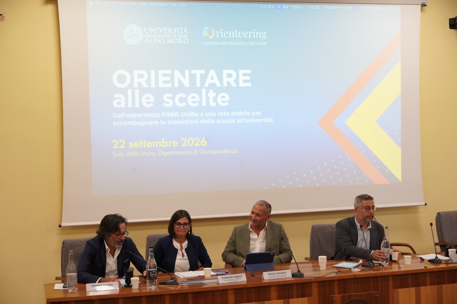 Nicola Linsalata secondo da dx